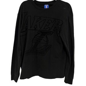LAKERS UNK Shirt Sz Mens Large LOS ANGELES Long Sleeve NBA Basketball Vintage BK